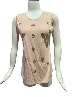 NWT Loft tank with bling embellishments